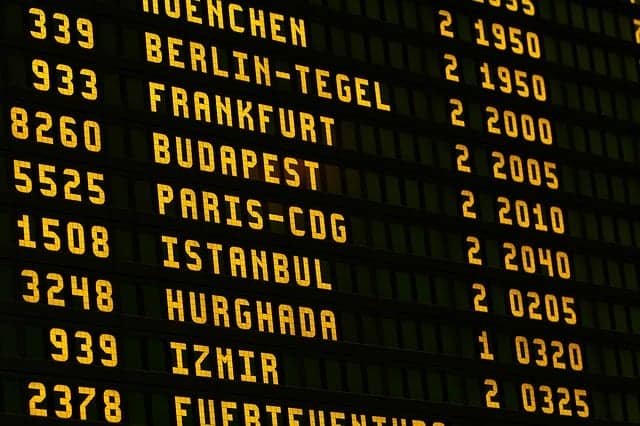 Flying with Children - Pick your flight times carefully.