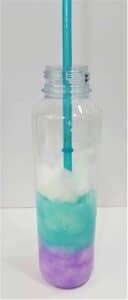 DIY Nebula in a Bottle | Easy craft project for kids. Make this awesome Nebula in a Bottle. Looks just like a galaxy filled sky!