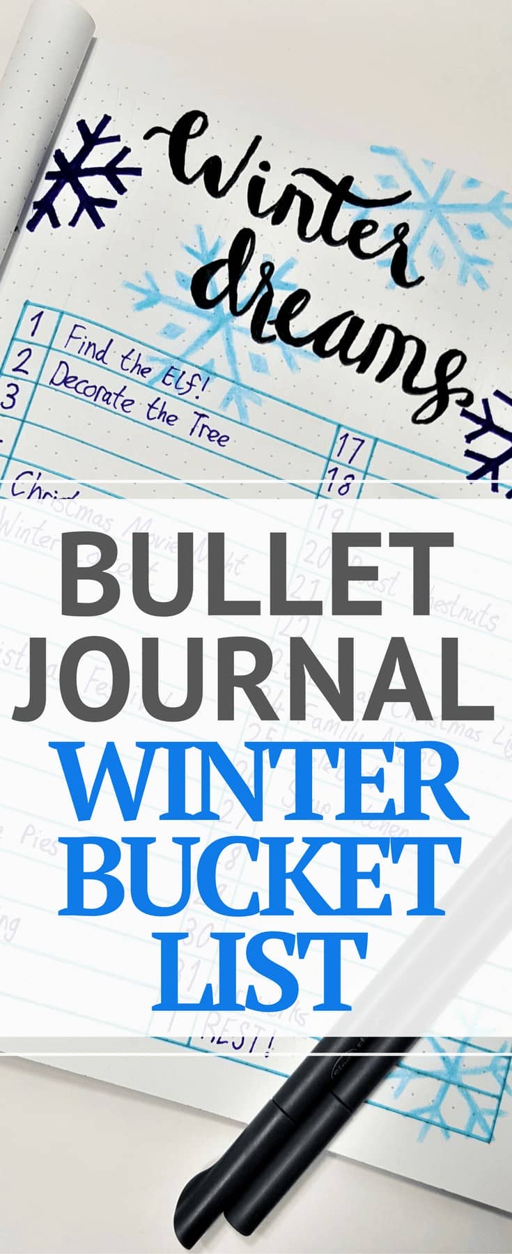 Christmas Bullet Journal | Getting ready for December and the Holiday Season with these useful Christmas BuJo spreads! Keep organized and stay sane this holiday season with Bullet Journals!