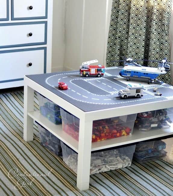 Lego Storage Ideas | AWESOME Lego storage ideas to keep your kids sets, minifigs and pieces organized.