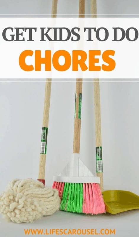 10 Easy Ways to Get Kids to Do CHORES | Perfect chores by age. No more chore charts. Find your perfect Chore System to get your children to help around the house. Chore ideas list for your toddler, preschooler, child and teen!