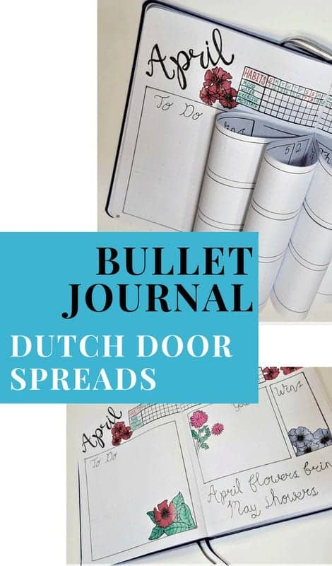 Bullet Journal Weekly Spread - Find Your Perfect Weekly Spread | Using a Dutch Door page to find a weekly (or monthly) layout that works for you! Minimalist and simple to create by very practical! Layout ideas to help you stay organized with your bujo!