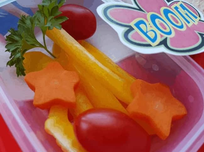 School Lunch Ideas - Superhero Sandwiches!