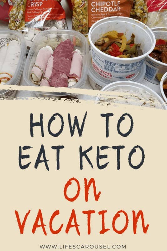 How to Eat Keto on Vacation - Easy Meal Plan | Keep eating the ketogenic diet while on vacation. You don't have to gain weight while on vacation. Find out how to clean keto away from home.