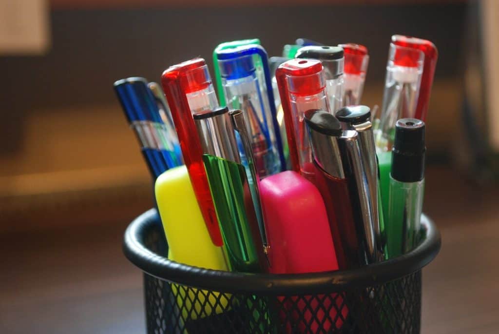 Bullet journaling supplies