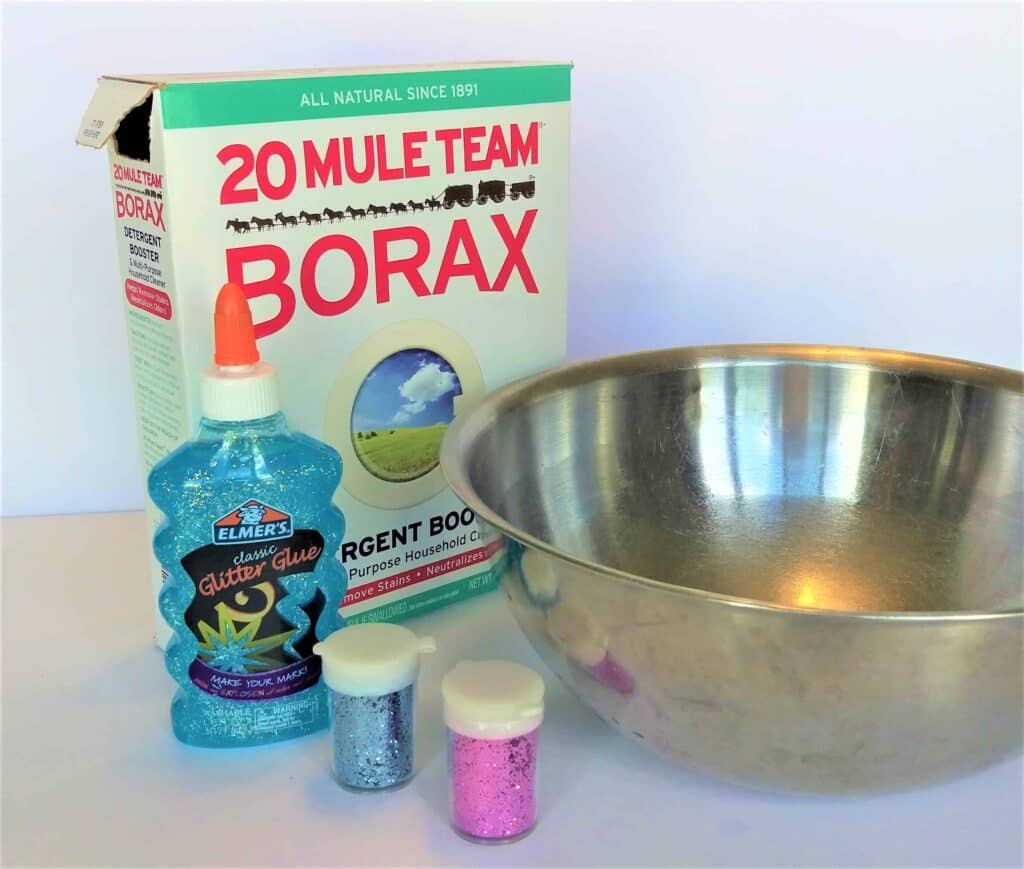 Easy Glitter Slime