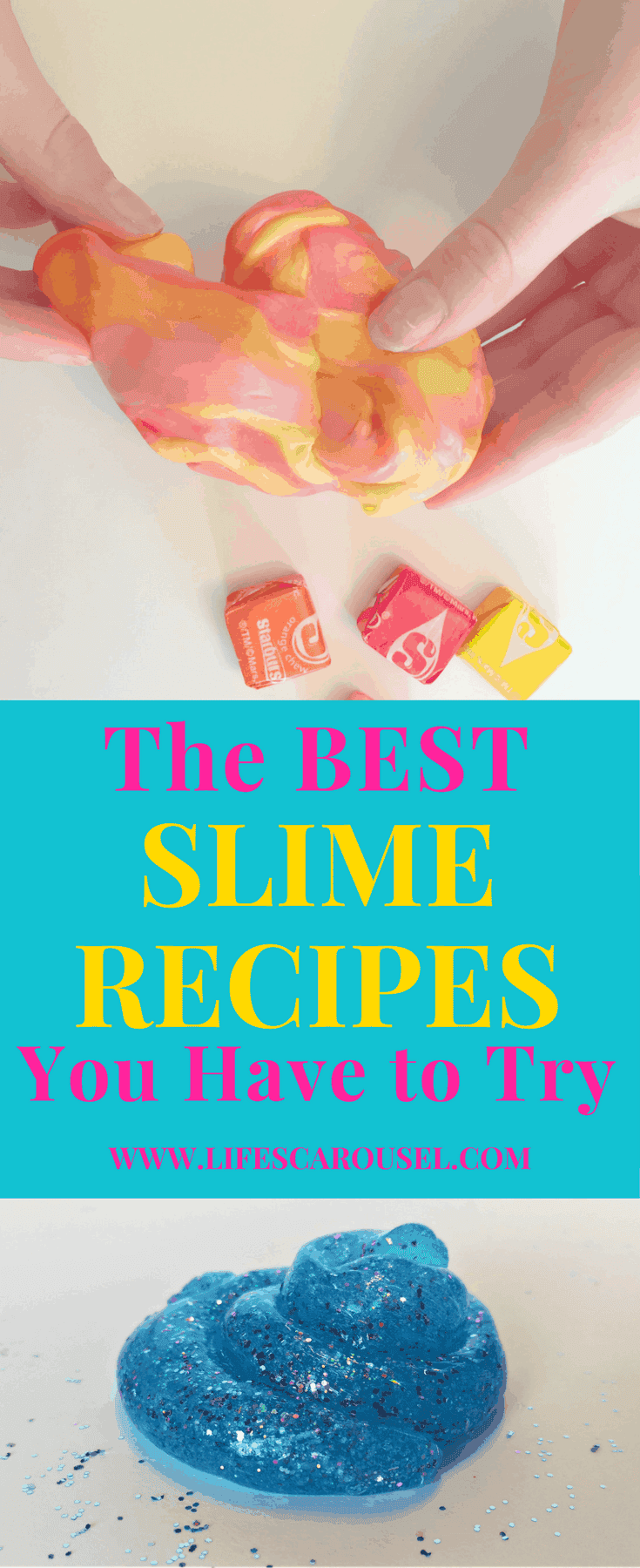 Best Slime Recipes you have to try! Your kids will love these easy slime recipes - galaxy slime, edible slime, butter slime and more! Fun kids activity craft for kids of all ages.
