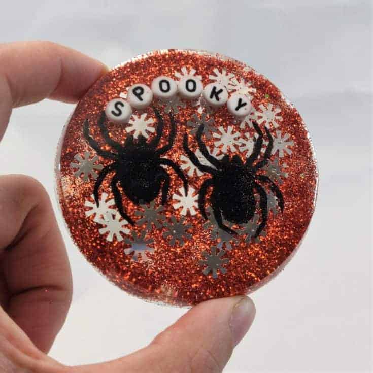 Easy Halloween Resin Charms