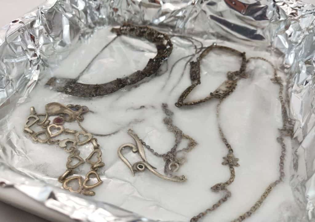 how to clean silver jewelry